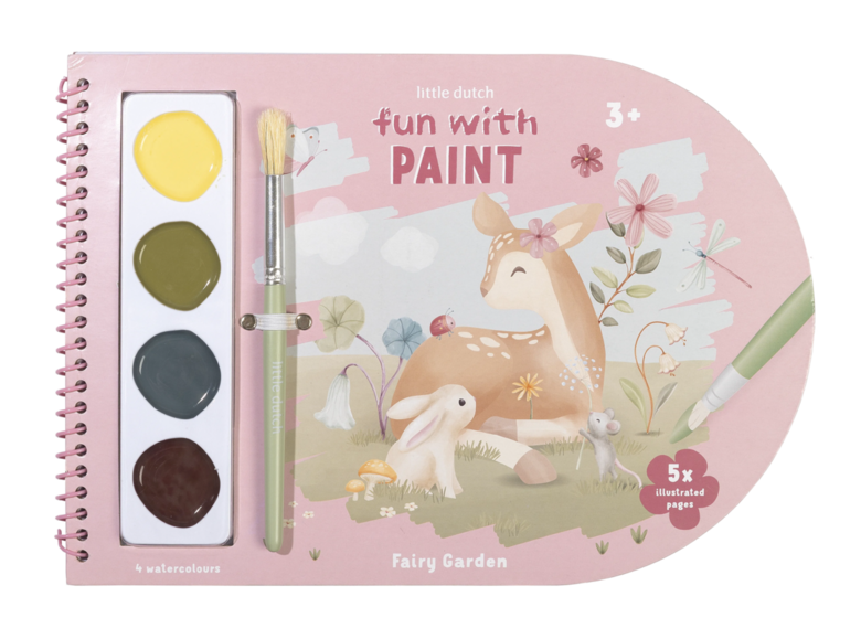Little Dutch Paint book Fairy Garden 126558